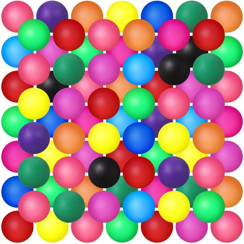 Multi colored 40mm plastic - colored,